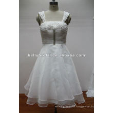 Exquisite Handmade Flower Organza Bridesmaid Dress for Wedding